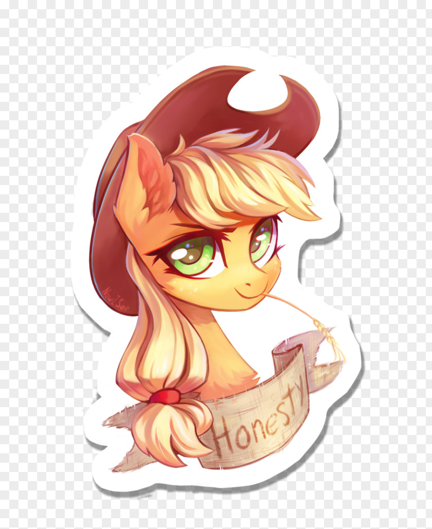 Applejack Cartoon Comics Fan Art Illustration Pony PNG