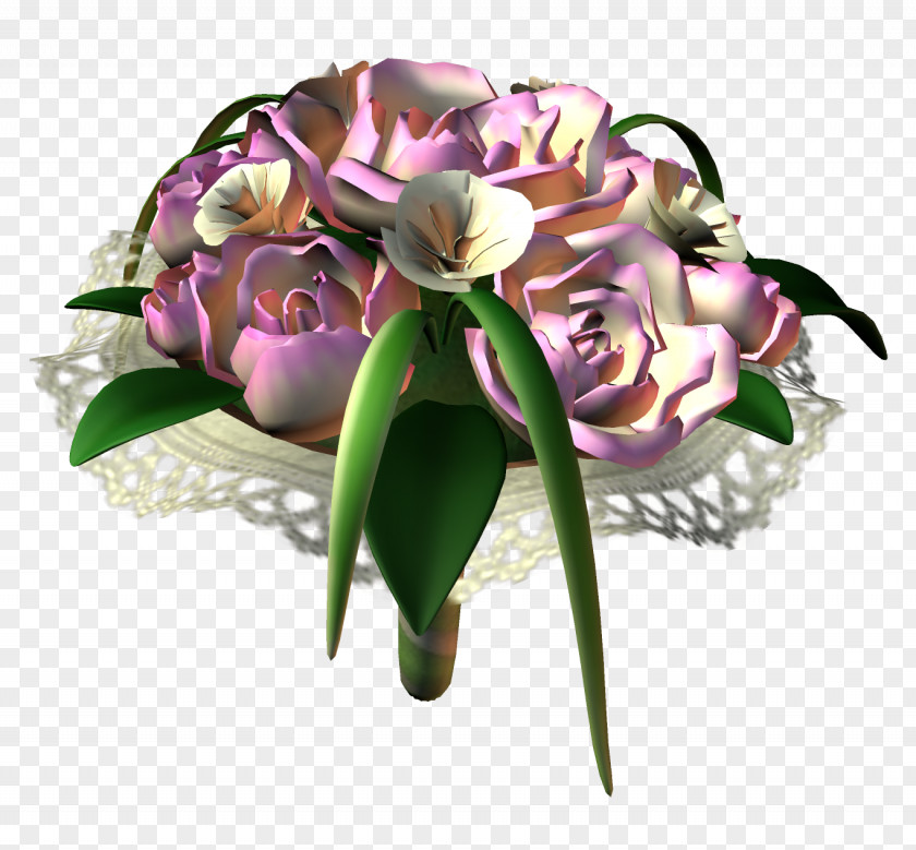 Handpainted Flowers Cut Floral Design Flower Bouquet Floristry PNG