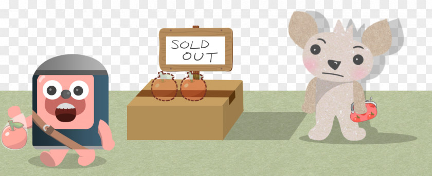 SOLD OUT Comma Dash Bracket Cartoon PNG