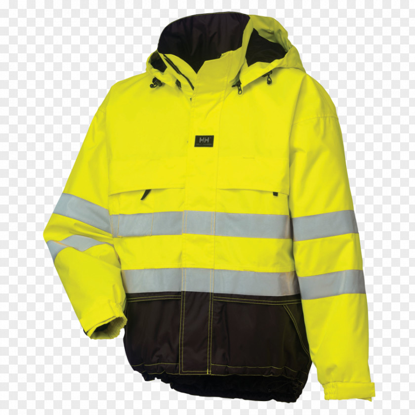 Yellow Jacket High-visibility Clothing Helly Hansen Workwear PNG