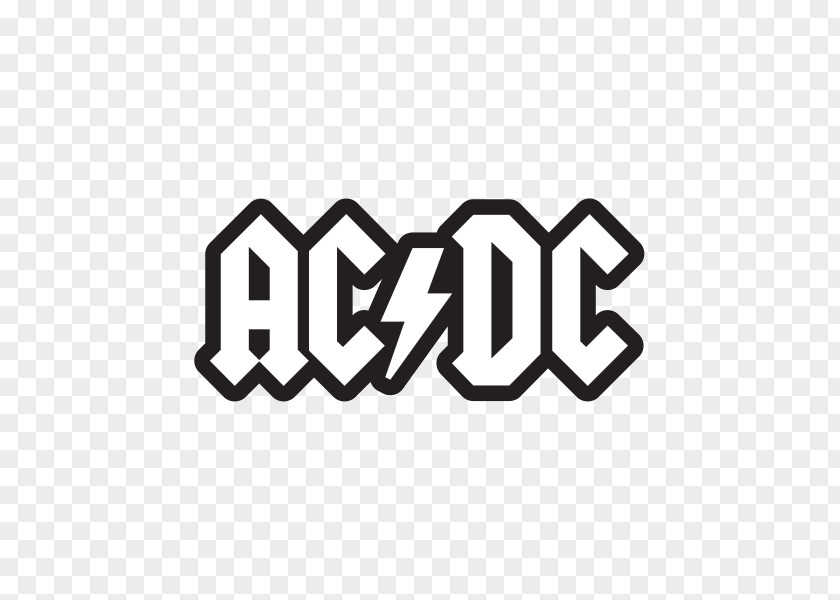 Ac Dc AC/DC Sticker Logo Decal For Those About To Rock We Salute You PNG