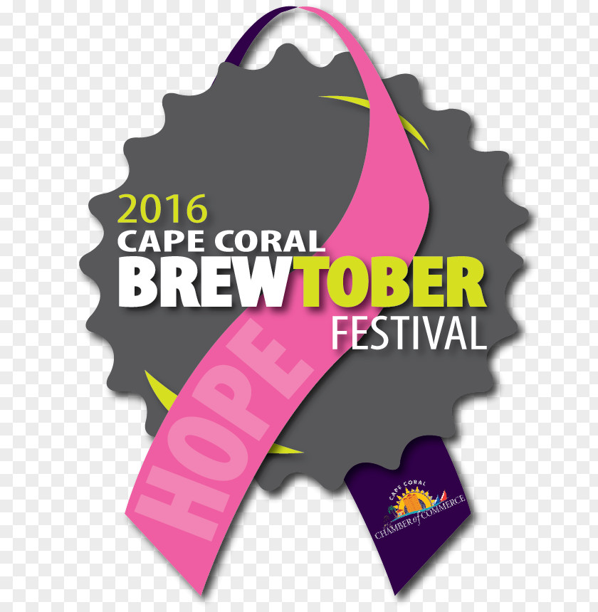 Cape Coral Logo Brand Pink M Font PNG