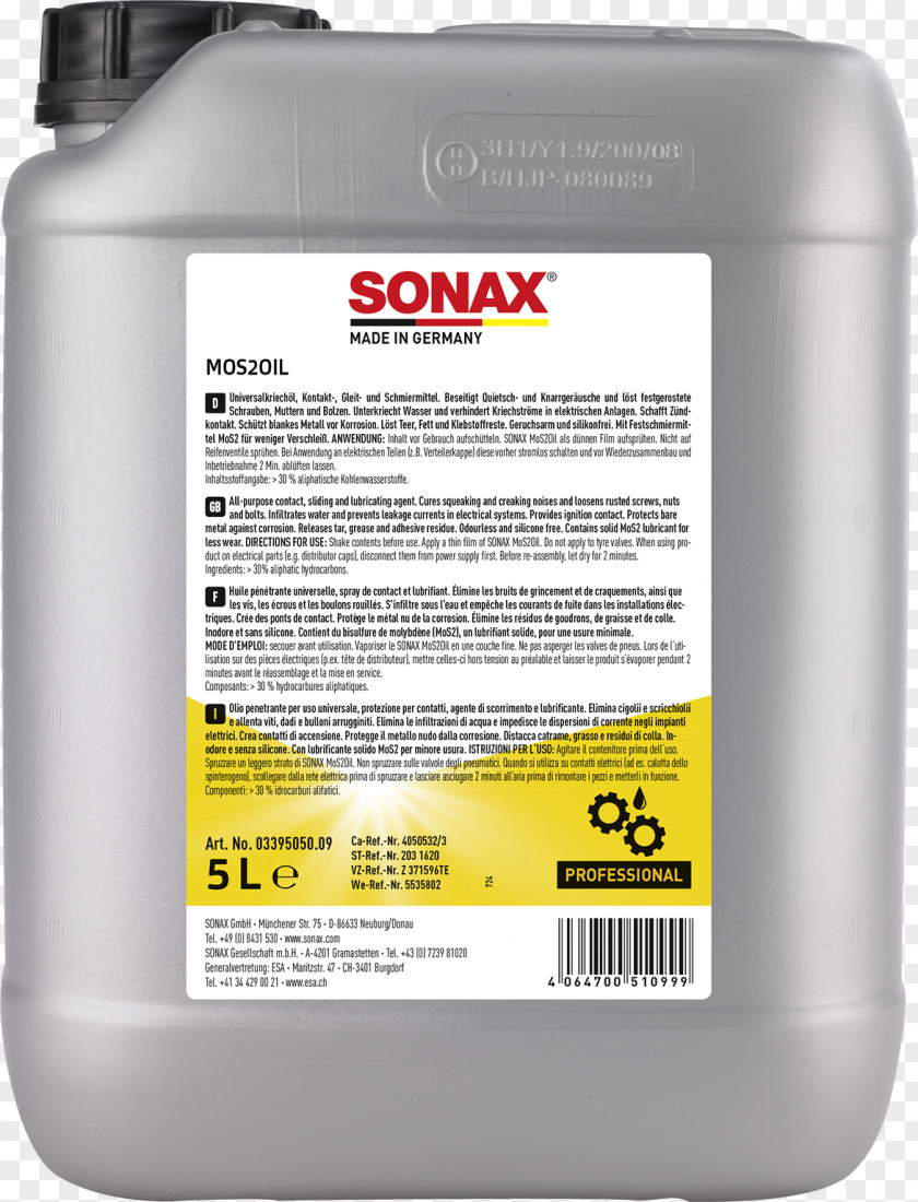 Car Sonax Liter Wax Cleaning PNG
