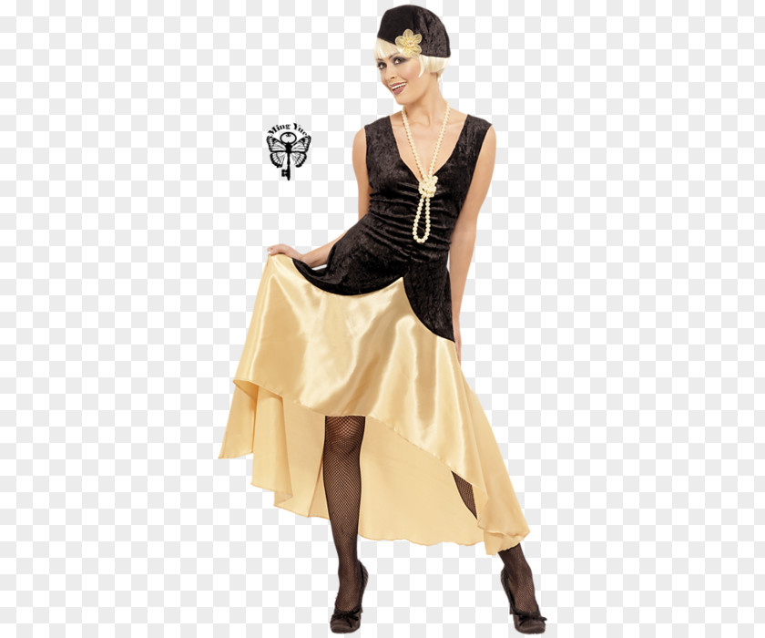 Dress 1920s Costume Party Clothing PNG