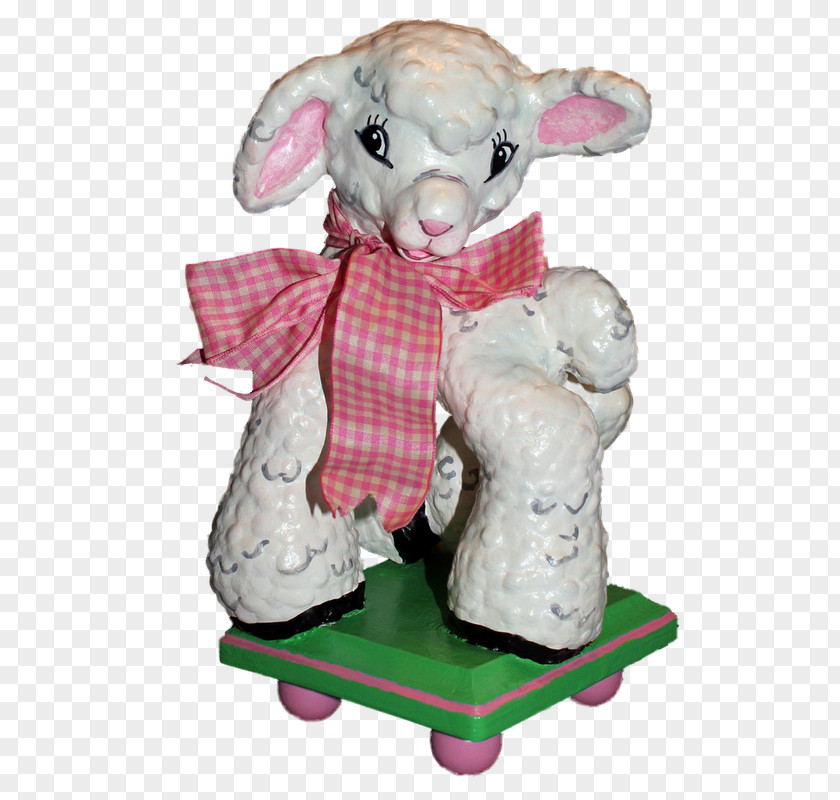 Little Lamb Easter Bunny Figurine Stuffed Animals & Cuddly Toys PNG