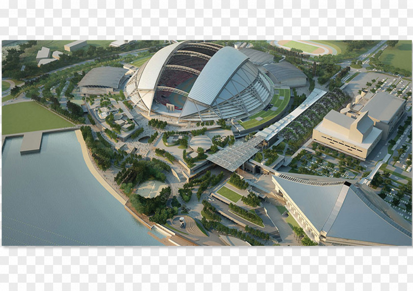 Singapore Landmark Sports Hub New National Stadium Kallang–Paya Lebar Expressway PNG