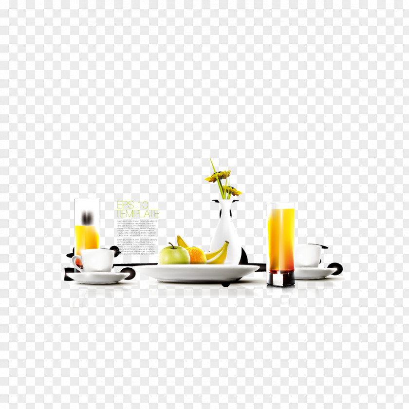 Afternoon Tea Juice Breakfast PNG