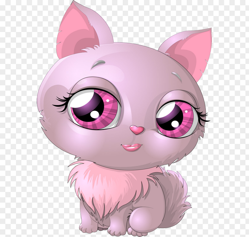 Cat Pink Catgirl Clip Art PNG