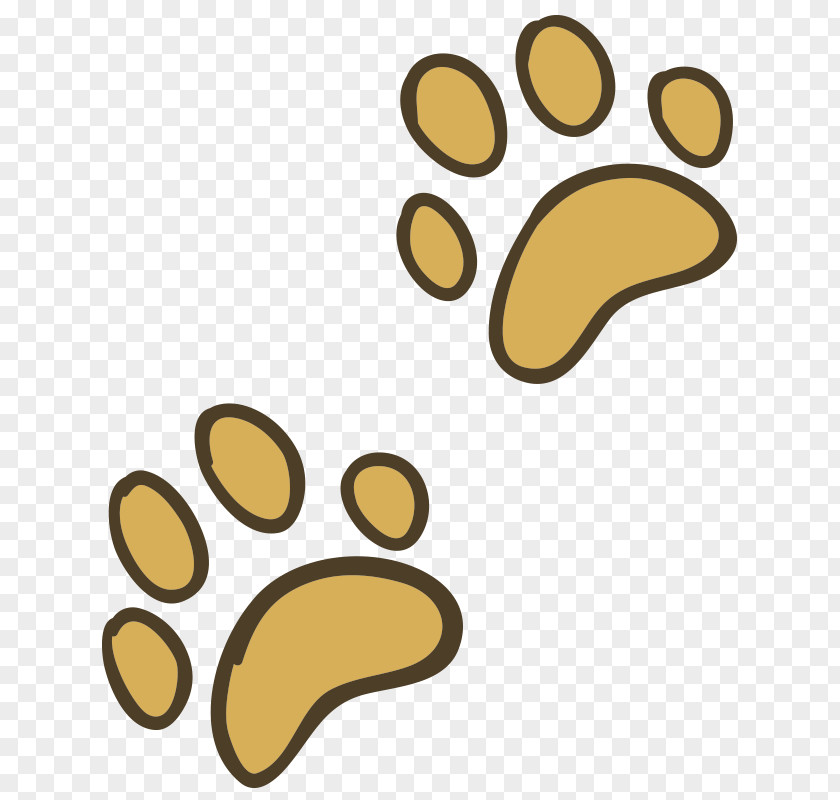Paw Yellow Cat And Dog Cartoon PNG