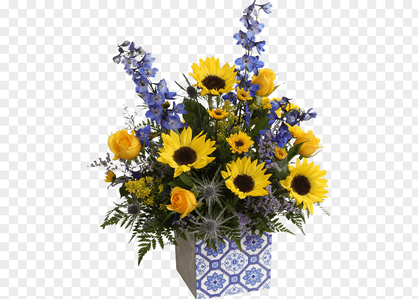 Flowering Plant Yellow Floral Design PNG