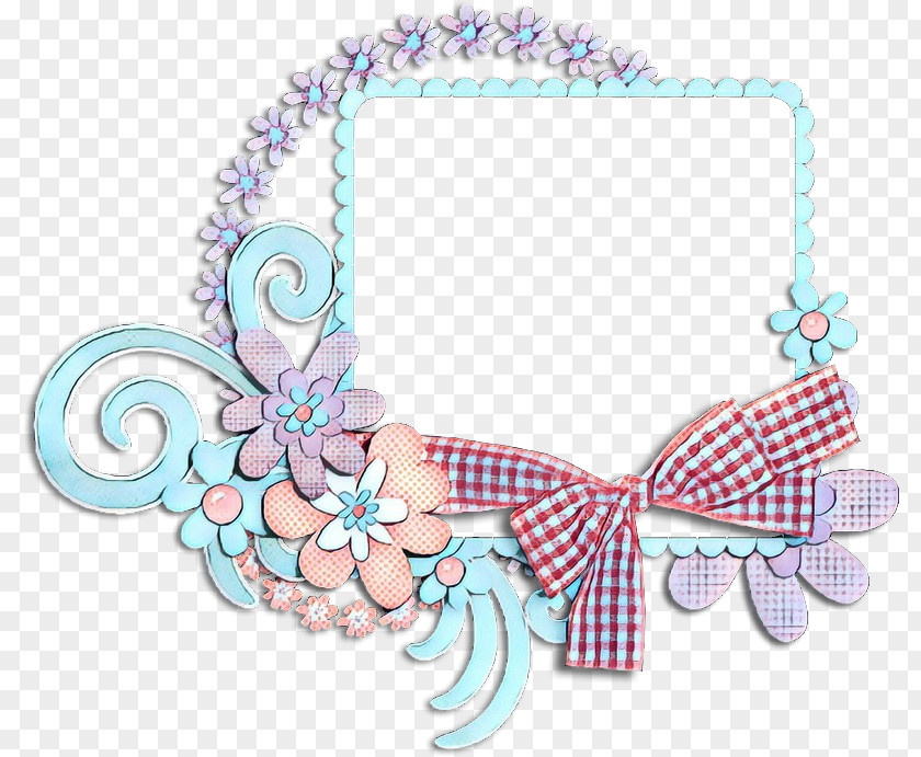 Jewellery Picture Frame Pink Background PNG