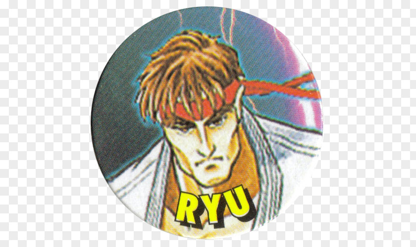 Street Fighter 2 II: The World Warrior Ryu Vidal Golosinas Bubble Gum PNG