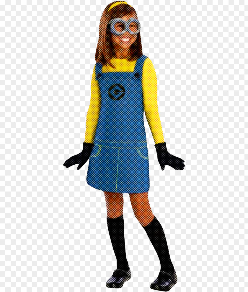 Uniform Sleeve Clothing Yellow Costume Electric Blue Outerwear PNG