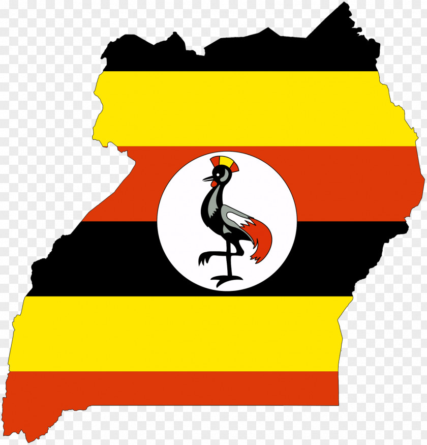 Anti Corruption Flag Of Uganda Map National PNG