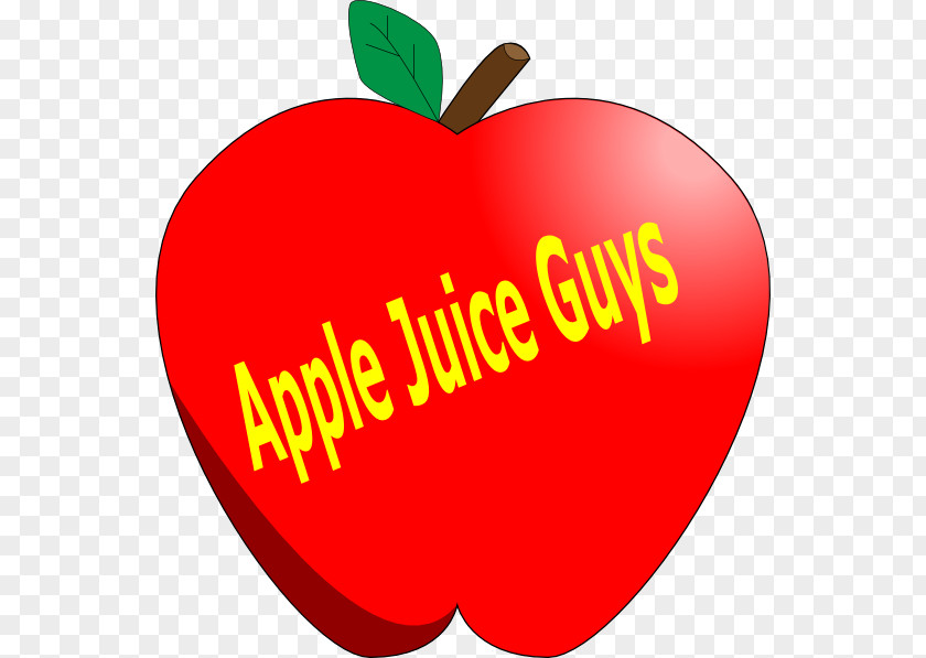 Apple Juice Cartoon Clip Art PNG