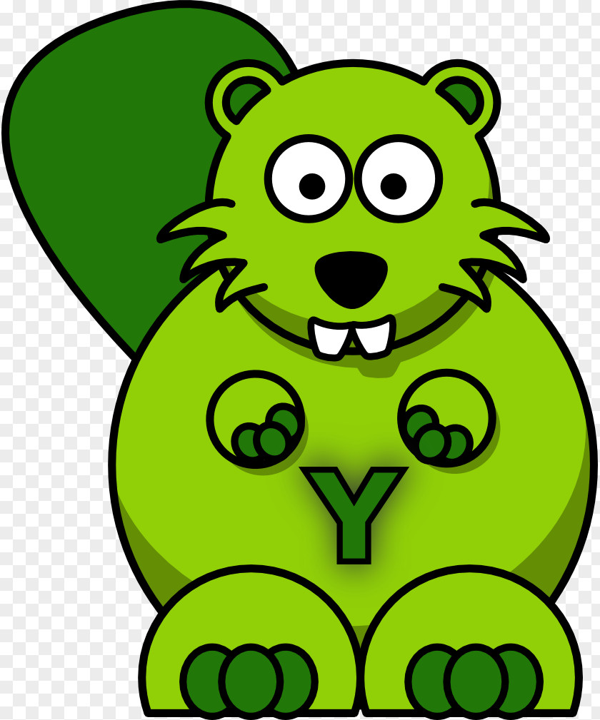 Beaver Cartoon Drawing Clip Art PNG