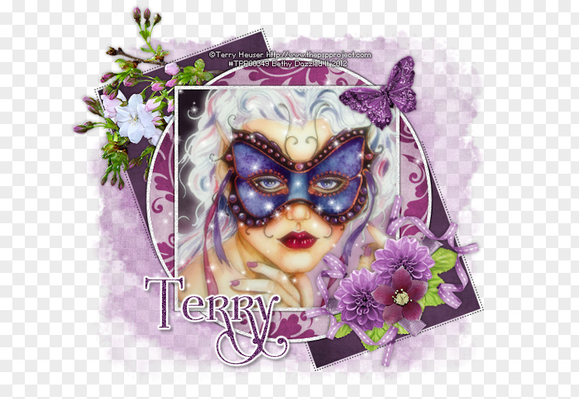 Beth Ann's Flowers Character PNG