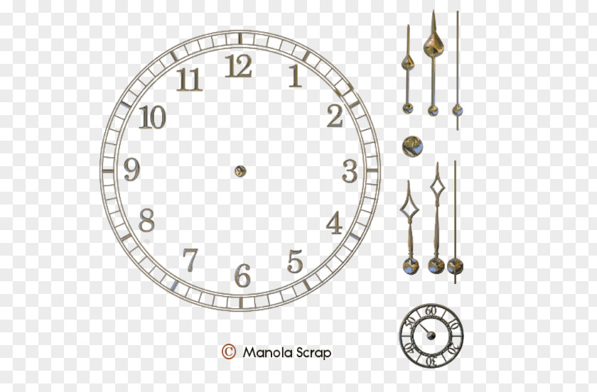 Clock Face Pendulum 24-hour Analog Dial PNG