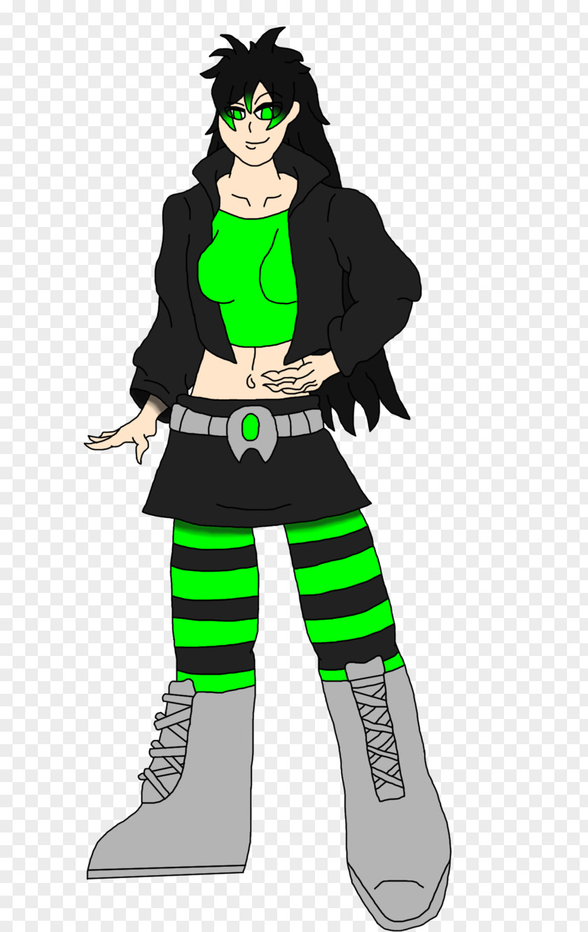 Coraline Art Costume Design Cartoon Green PNG