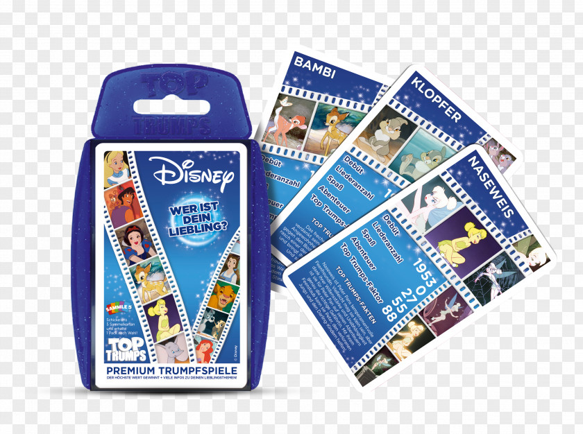 Disney Classic Winning Moves Top Trumps Card Game Trivial Pursuit Cluedo PNG