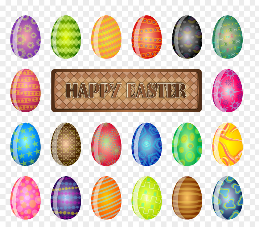 Easter Egg Holiday Clip Art PNG