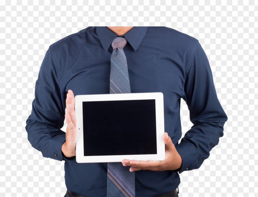 Holding A Tablet IPad Royalty-free Download PNG