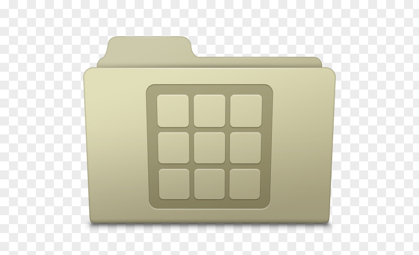 Icons Folder Ash Square Rectangle PNG