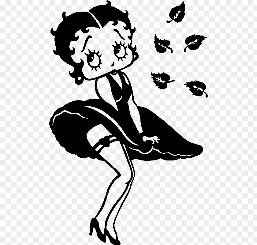 Monroe Clipart Betty Boop Silhouette Drawing Sticker Clip Art PNG