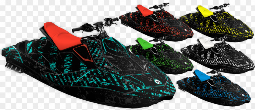 Sea Green Color Sea-Doo Decal Sticker Jet Ski Graphic Kit PNG