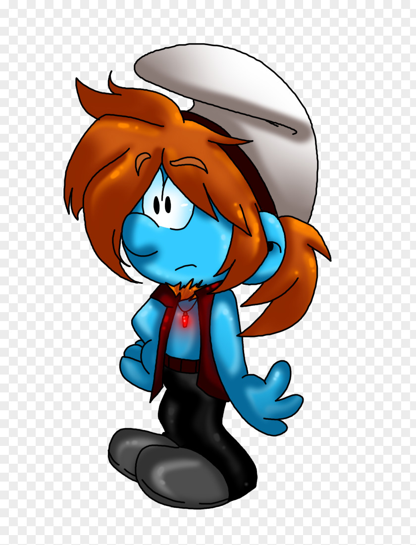 Smurf Cartoon Vertebrate Legendary Creature Mascot Clip Art PNG