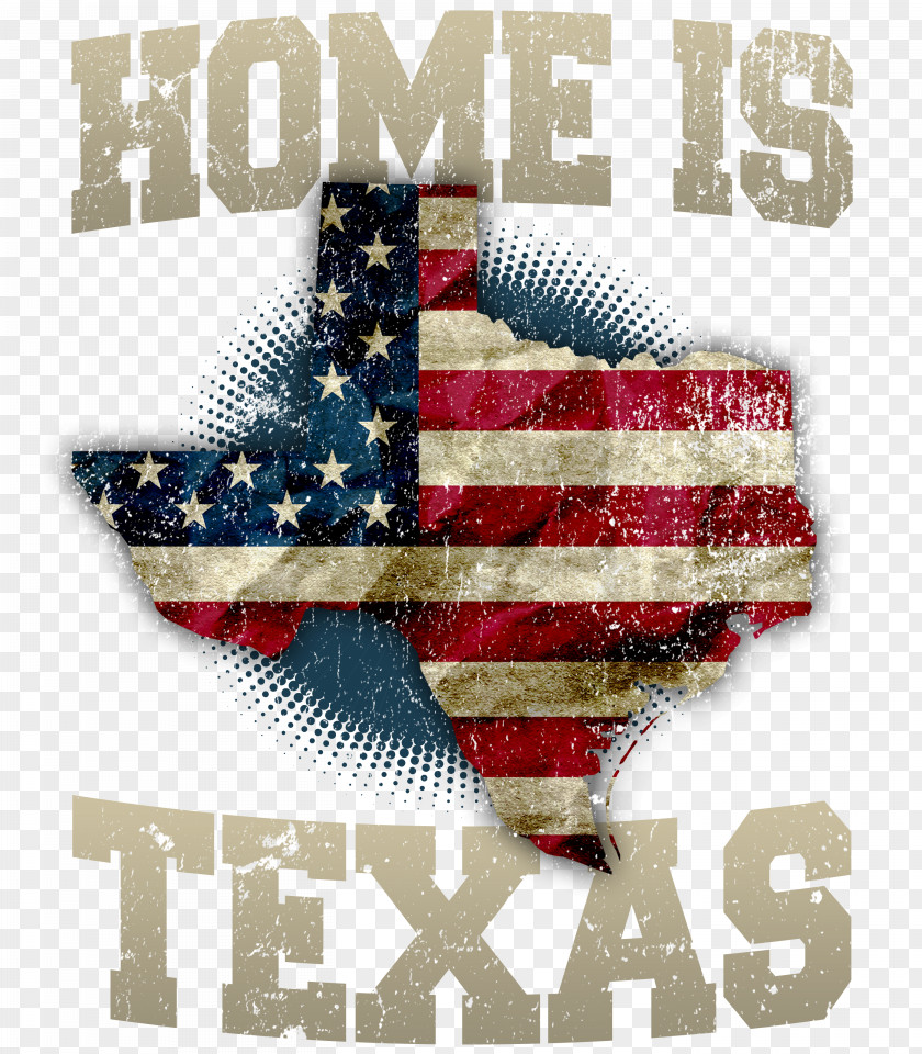 Texas Cowboy Shooting Font Flag PNG