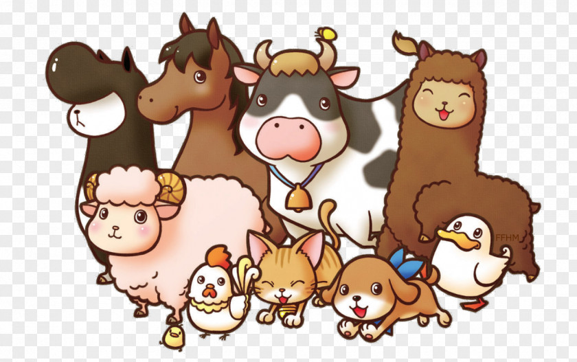 Animals Baby Jungle Farm Livestock Clip Art PNG