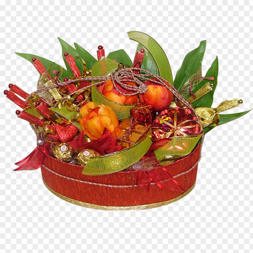 Flower Bouquet Food Gift Baskets Floral Design PNG