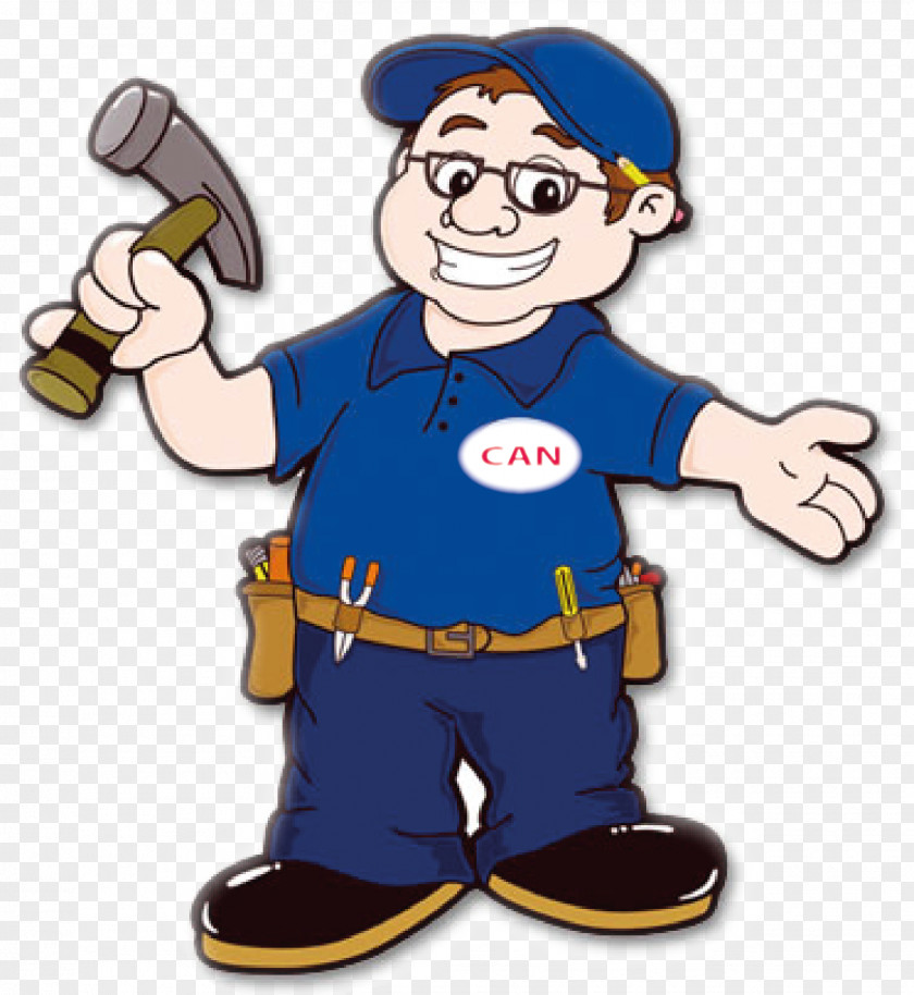 Handyman Milo Home Repair Service Maintenance Carpenter PNG