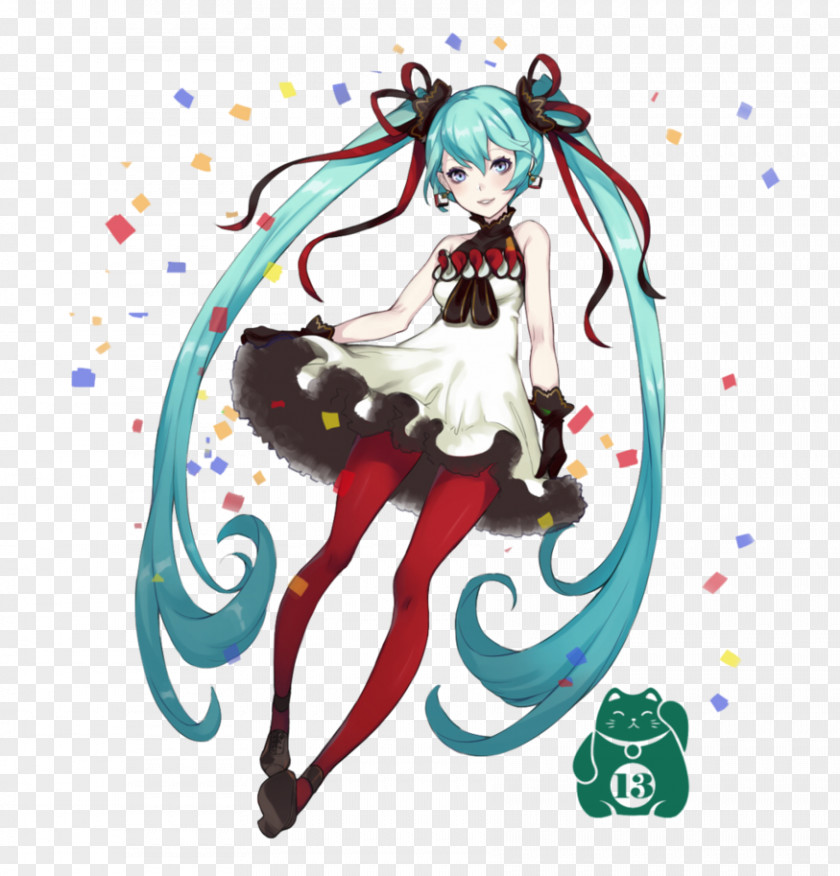 Hatsune Miku Project Diva F Vocaloid Desktop Wallpaper PNG