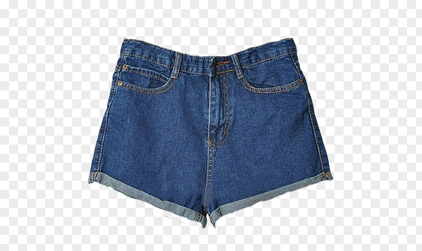 Jeans Bermuda Shorts Denim Pocket PNG