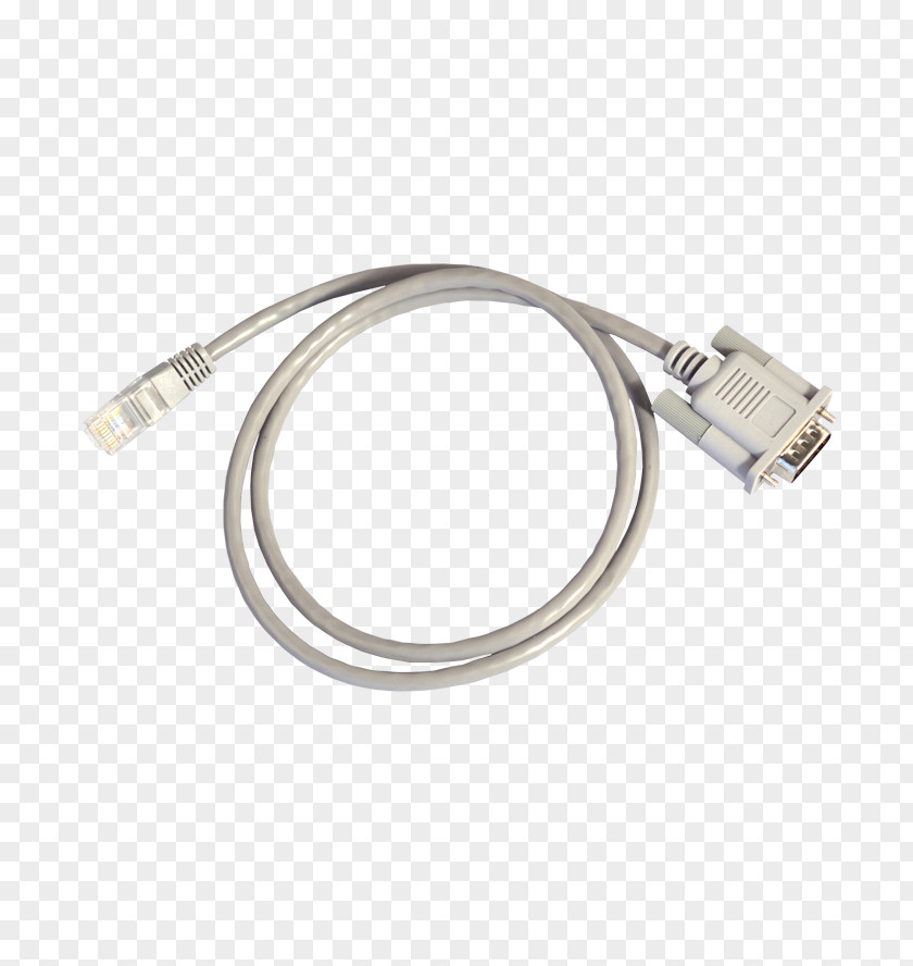 Serial Cable Coaxial 8P8C Electrical Port PNG