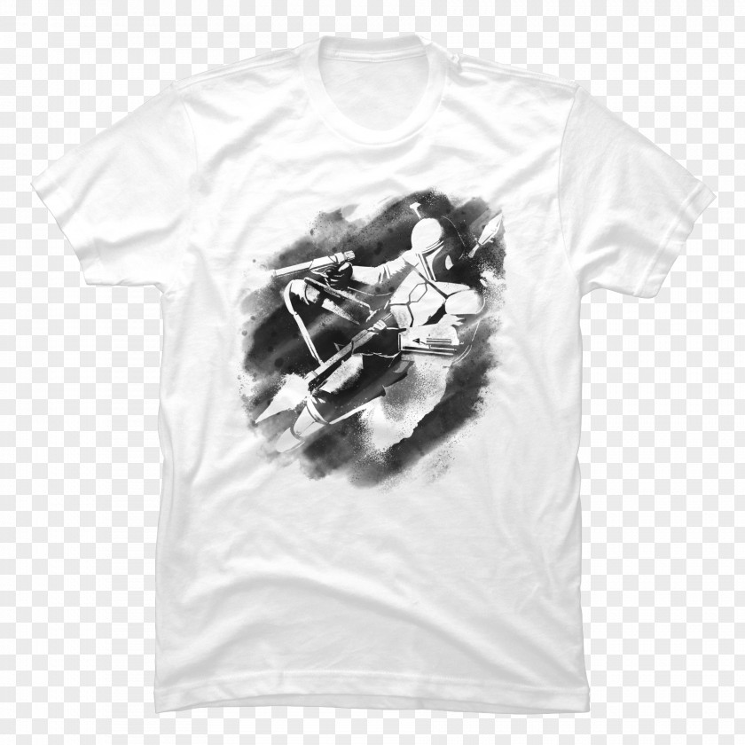 T-shirt Jango Fett Boba Sleeve PNG