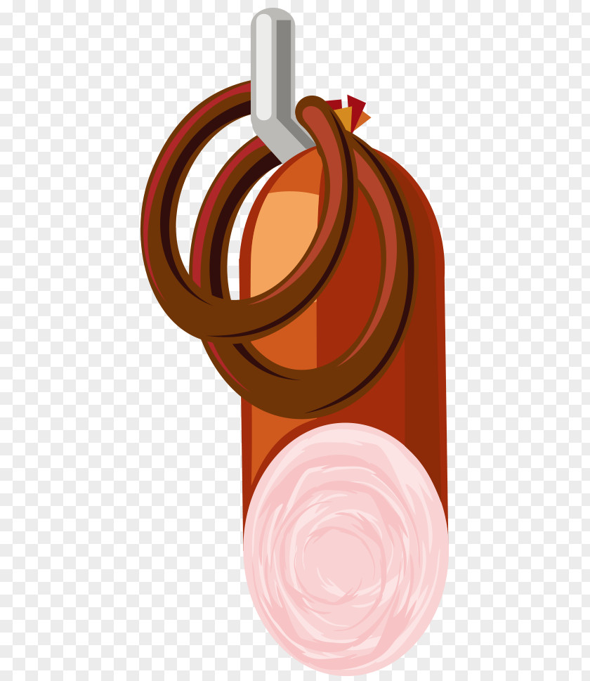 Vector Bacon Food Meat Cartoon PNG