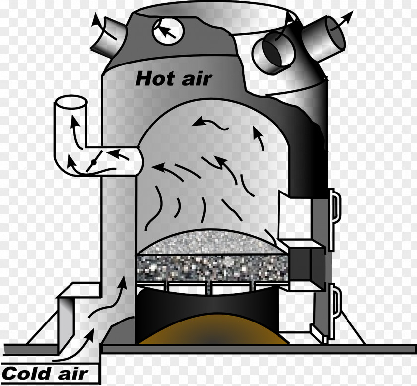 Oven Furnace Hot Blast Clip Art PNG