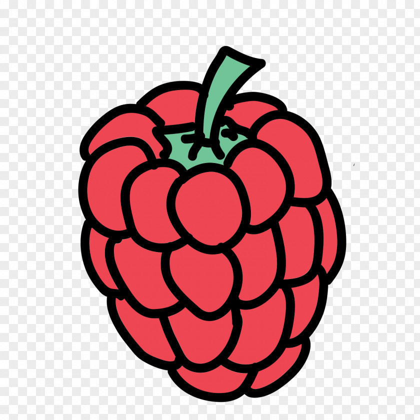 Raspberry Red Clip Art Fruit Download PNG