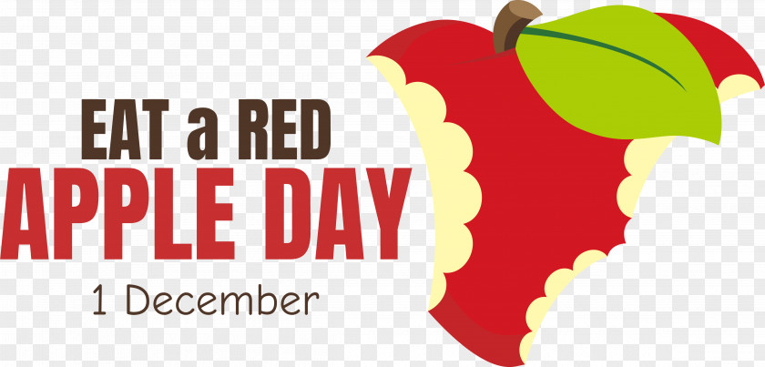 Red Apple Eat A Red Apple Day PNG