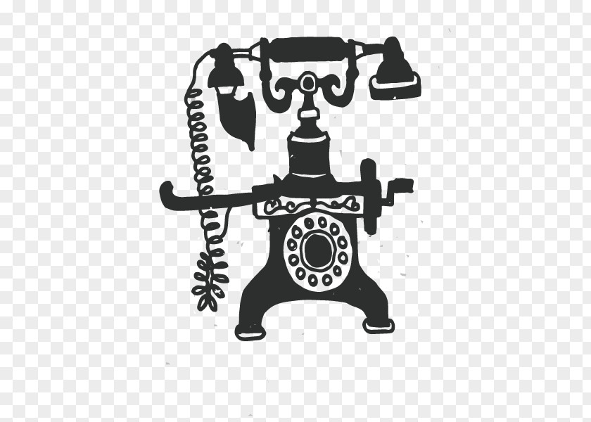 Retro Vintage Phone Telephone Photography PNG