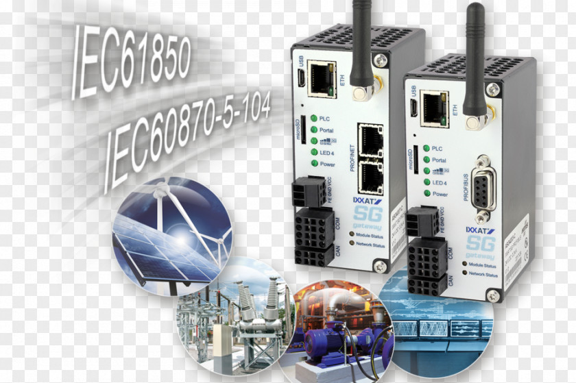 Smart Energy Grid Gateway Automation Profibus Computer Network HMS Industrial Networks PNG