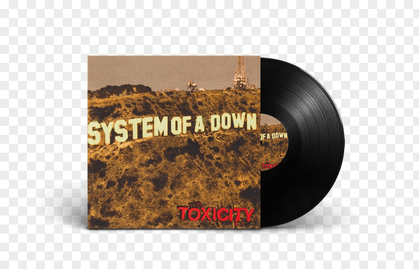 Soad Toxicity System Of A Down Album Phonograph Record PNG