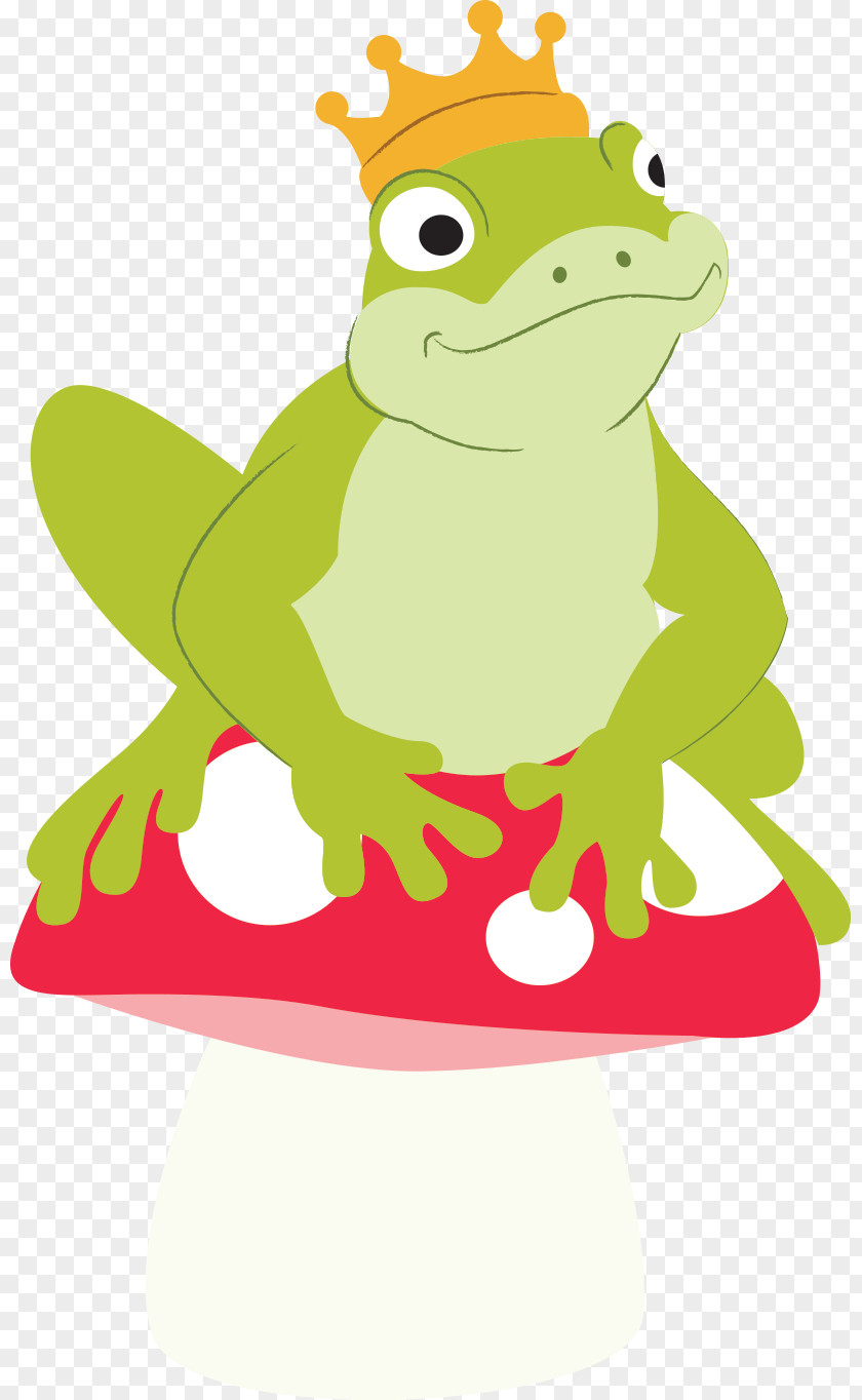 The Frog Prince Tree Toad Clip Art PNG