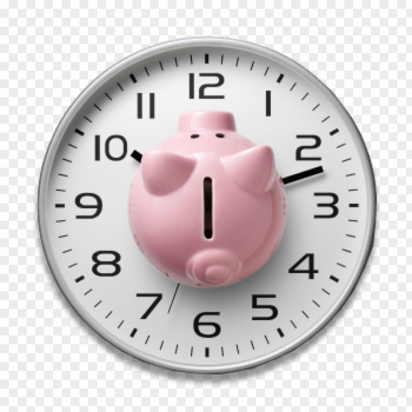 Time Budget Management Clock PNG
