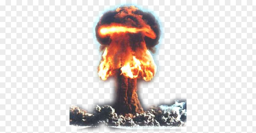 Bombing Nuclear Explosion Weapon Power PNG