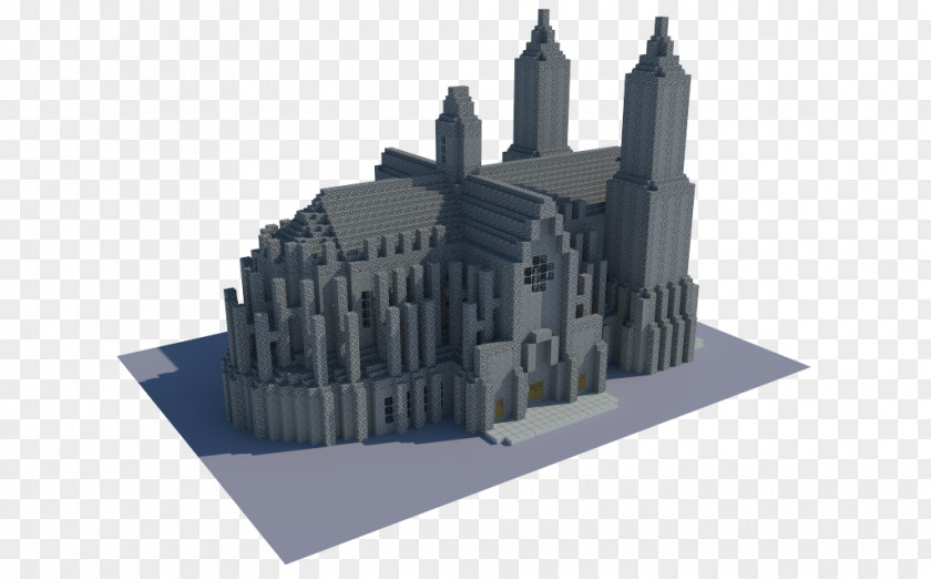 Cathedral Lego Minecraft Gothic Architecture Medieval Game PNG