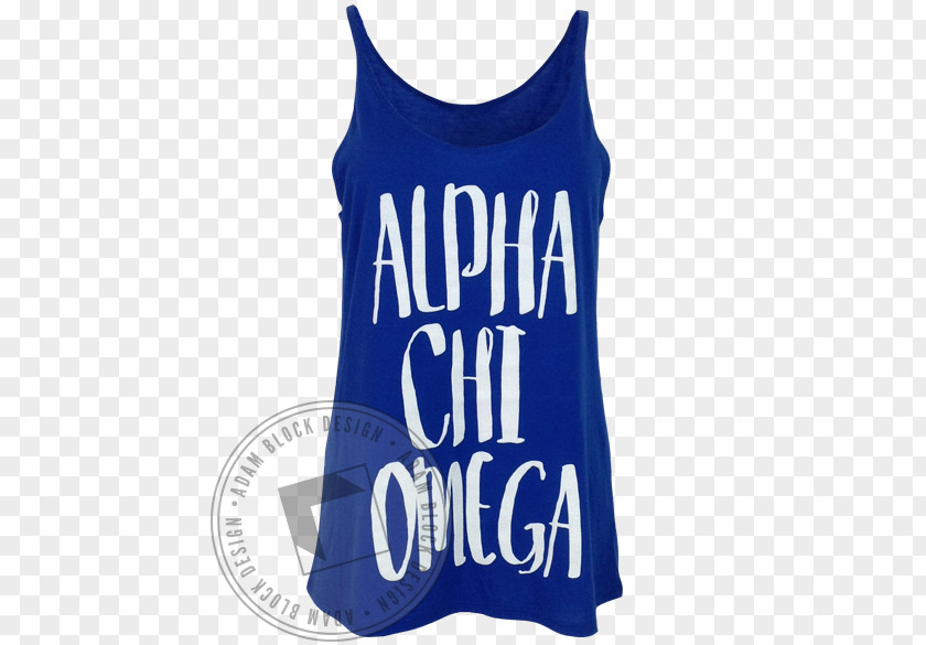 Chi Omega T-shirt Sleeveless Shirt Clothing PNG